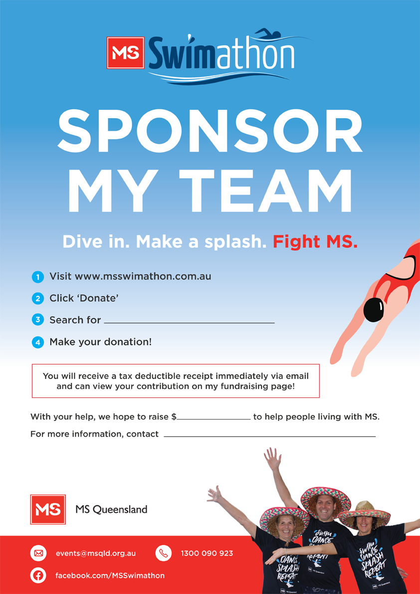 Poster - Sponsor my team